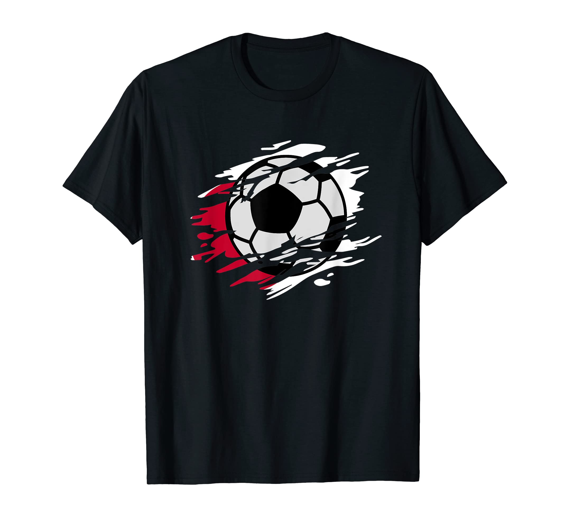 Japan Football And Japanese Flag T-Shirt - Custom Art Print for Adults - T-Shirt, Sweatshirt, Hoodie