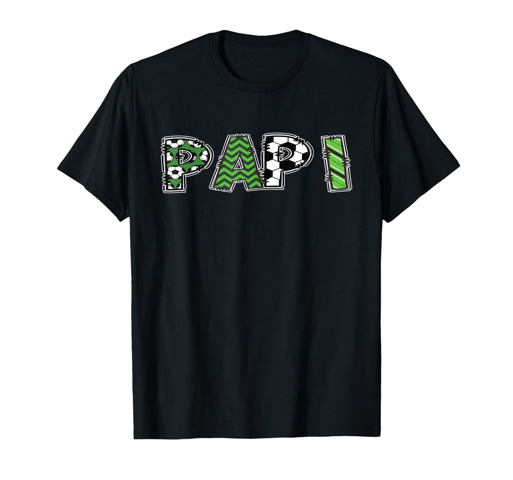 Soccer Daddy Papi Birthday Party T-Shirt - Unique Graphic Unisex - T-Shirt, Sweatshirt, Hoodie
