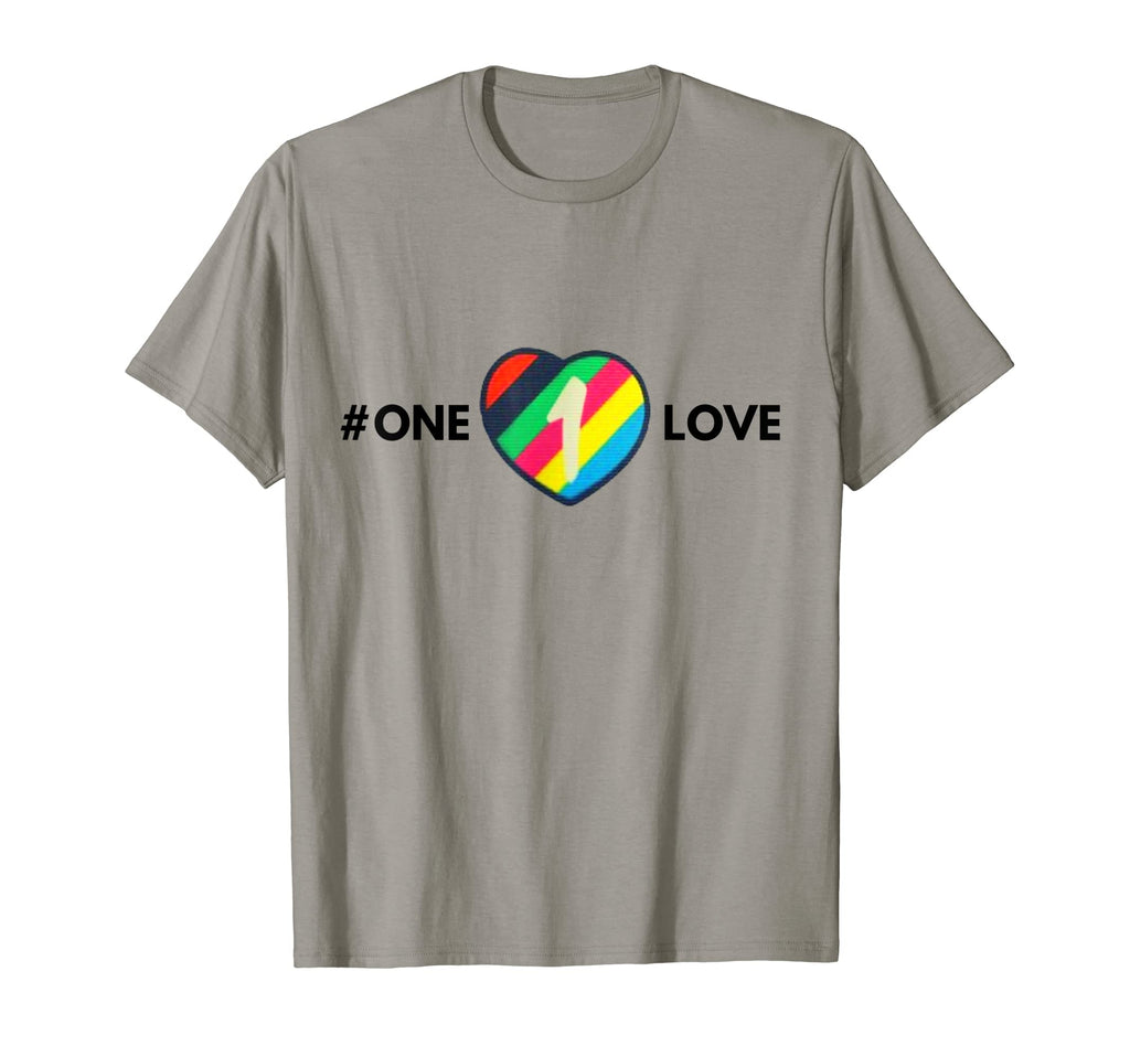 One Love Soccer Football Lgbtq Rights T-Shirt - Trendy Graphic Unisex - T-Shirt, Sweatshirt, Hoodie