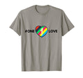 One Love Soccer Football Lgbtq Rights T-Shirt - Streetwear Style Unisex - T-Shirt, Sweatshirt, Hoodie