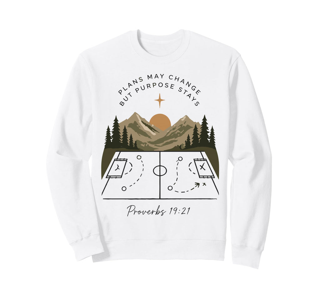 Christian Soccer Proverbs Faith Sweatshirt - Trendy Graphic for Adults - T-Shirt, Sweatshirt, Hoodie