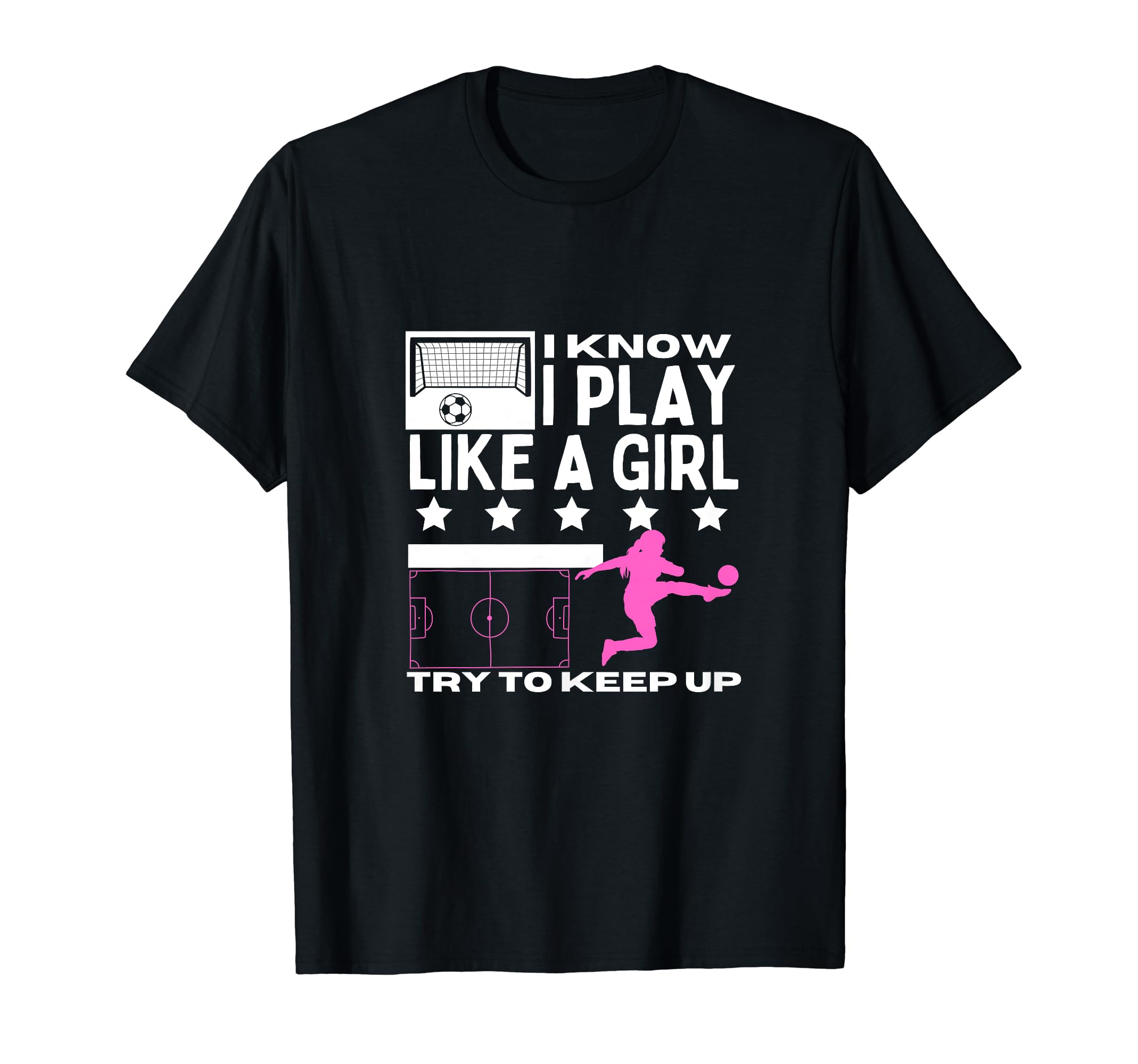 Soccer Player I Play Like Funny T-Shirt - Casual Everyday Wear for Adults - T-Shirt, Sweatshirt, Hoodie