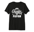 Mens Ice Hockey Goalie Papaw Ice Hockey T-Shirt - Unique Graphic Men Women - T-Shirt, Sweatshirt, Hoodie