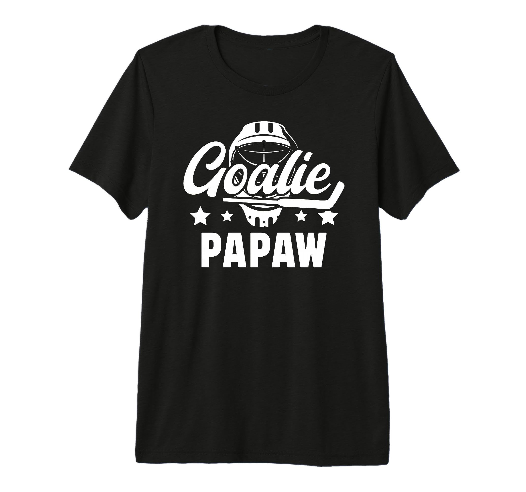 Mens Ice Hockey Goalie Papaw Ice Hockey T-Shirt - Unique Graphic Men Women - T-Shirt, Sweatshirt, Hoodie