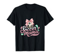 Soccer Mama Coquette Bow Sideline Soccer T-Shirt - Graphic Print Men Women - T-Shirt, Sweatshirt, Hoodie