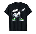 Dabbing Soccer Ball Football Funny T-Shirt - Casual Everyday Wear Men Women - T-Shirt, Sweatshirt, Hoodie