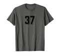 Number 37 80S 90S Soccer Team Jersey T-Shirt - Graphic Print Unisex - T-Shirt, Sweatshirt, Hoodie