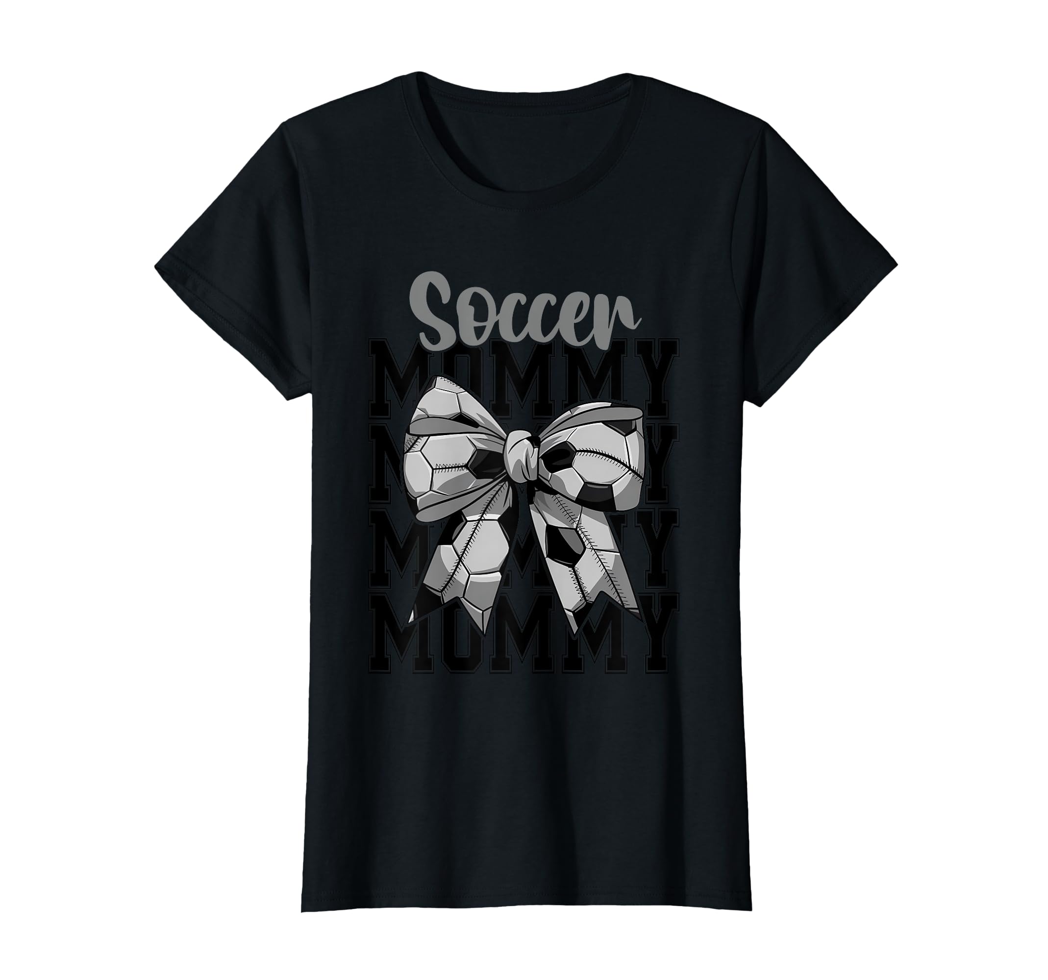 Soccer Mommy Coquette Bow Biggest Fan T-Shirt - Novelty Apparel Men Women - T-Shirt, Sweatshirt, Hoodie