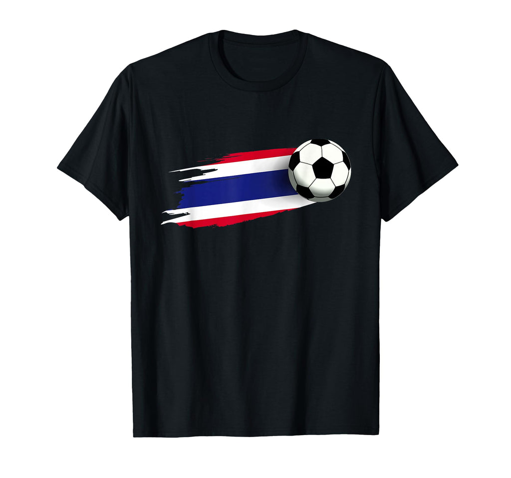 Thailand Flag Thai Soccer Flag Thai T-Shirt - Custom Art Print for Adults - T-Shirt, Sweatshirt, Hoodie
