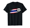 Thailand Flag Thai Soccer Flag Thai T-Shirt - Custom Art Print for Adults - T-Shirt, Sweatshirt, Hoodie