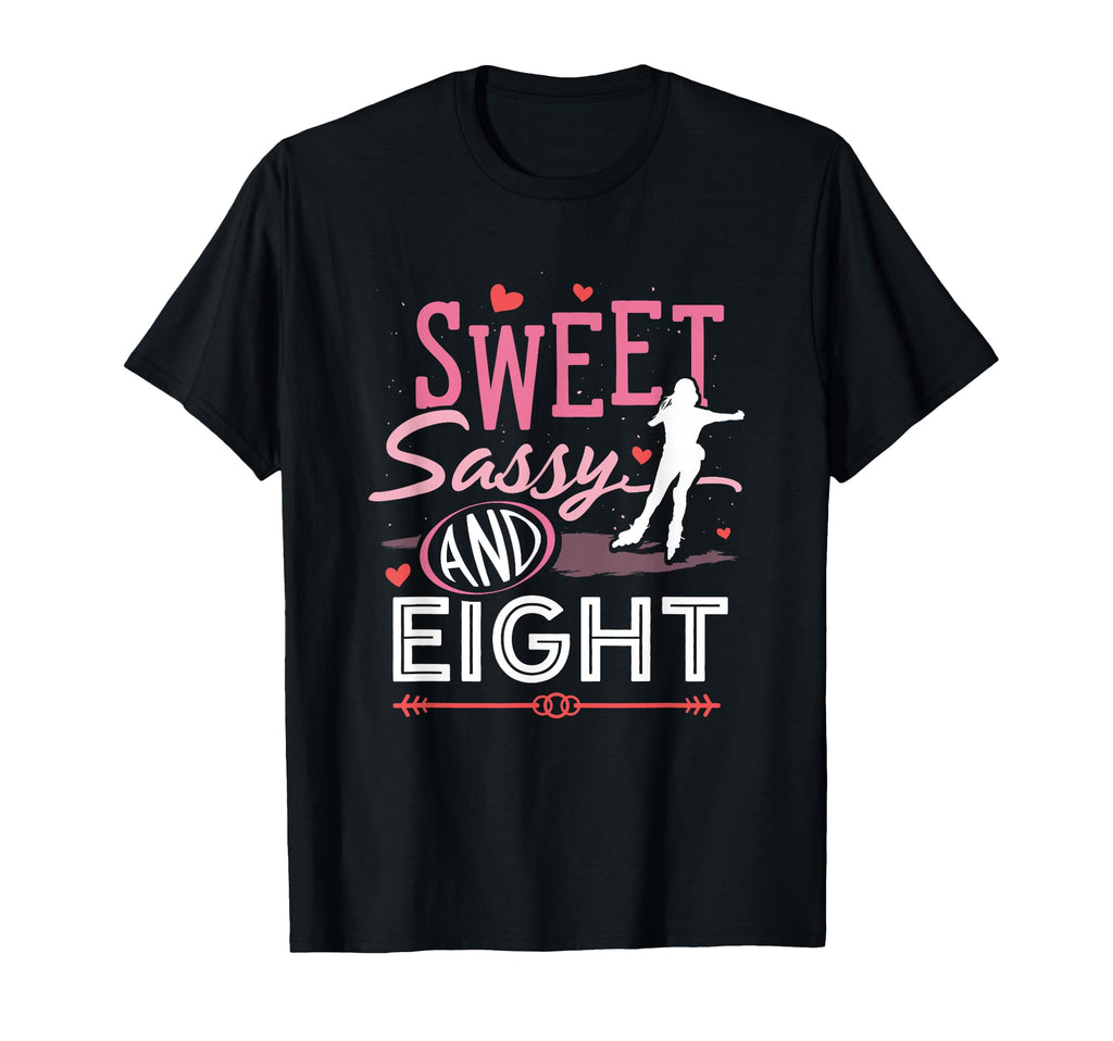 Sassy And Eight Roller Skater Roller T-Shirt - Graphic Print Unisex - T-Shirt, Sweatshirt, Hoodie