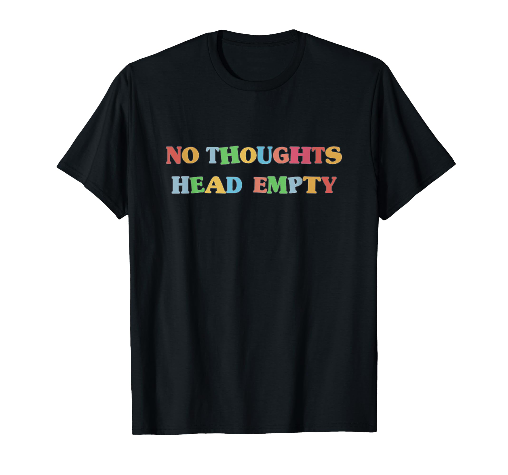 Kidcore Aesthetic No Thoughts Head T-Shirt - Custom Art Print Men Women - T-Shirt, Sweatshirt, Hoodie