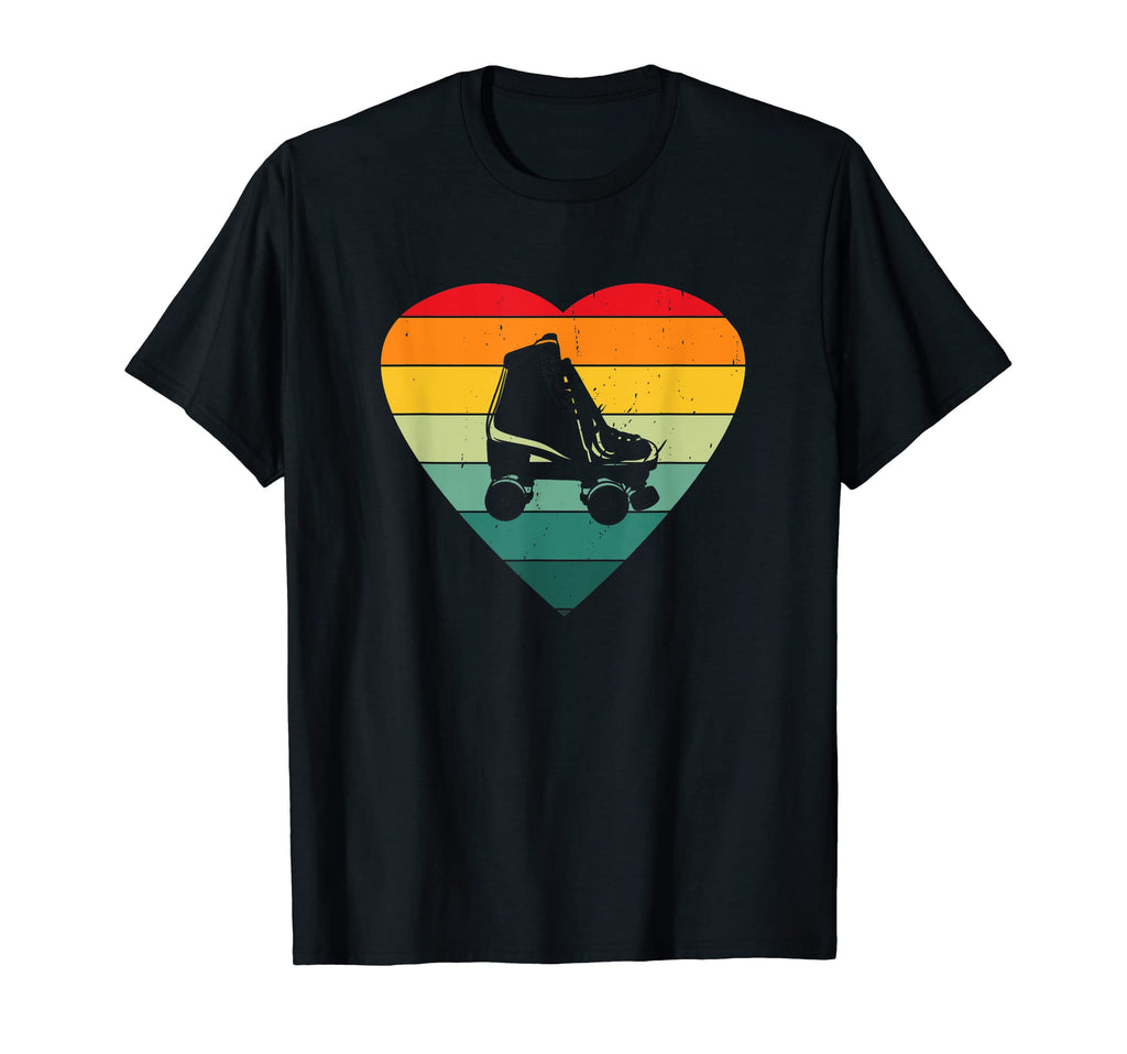 Jam Skating Roller Skates Heart Dancing T-Shirt - Minimalist Print Unisex - T-Shirt, Sweatshirt, Hoodie