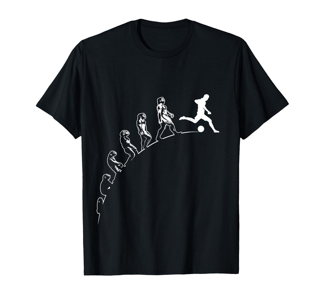 Soccer Funny Evolution Soccer T-Shirt - Custom Art Print for Adults - T-Shirt, Sweatshirt, Hoodie