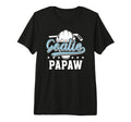 Mens Ice Hockey Goalie Papaw Ice T-Shirt - Custom Art Print for Adults - T-Shirt, Sweatshirt, Hoodie