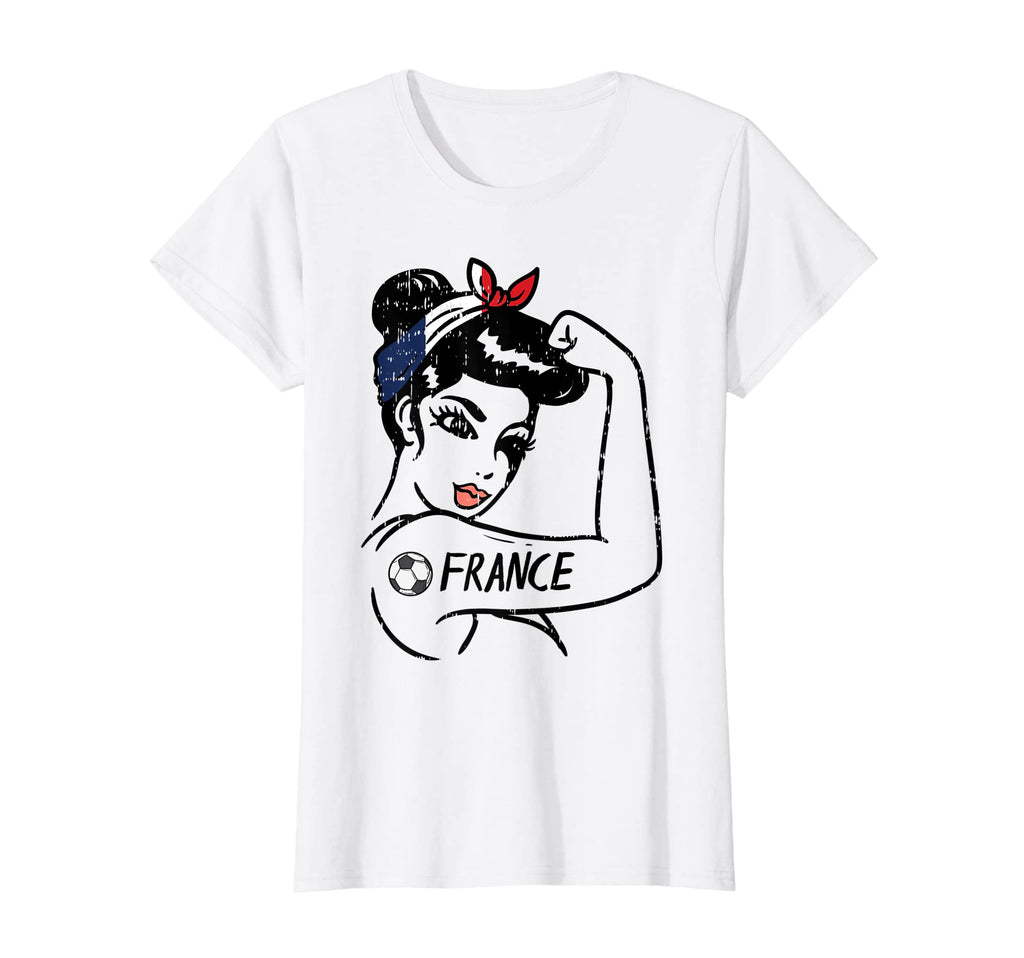 Womens Unbreakable French Flag France T-Shirt - Minimalist Print Unisex - T-Shirt, Sweatshirt, Hoodie