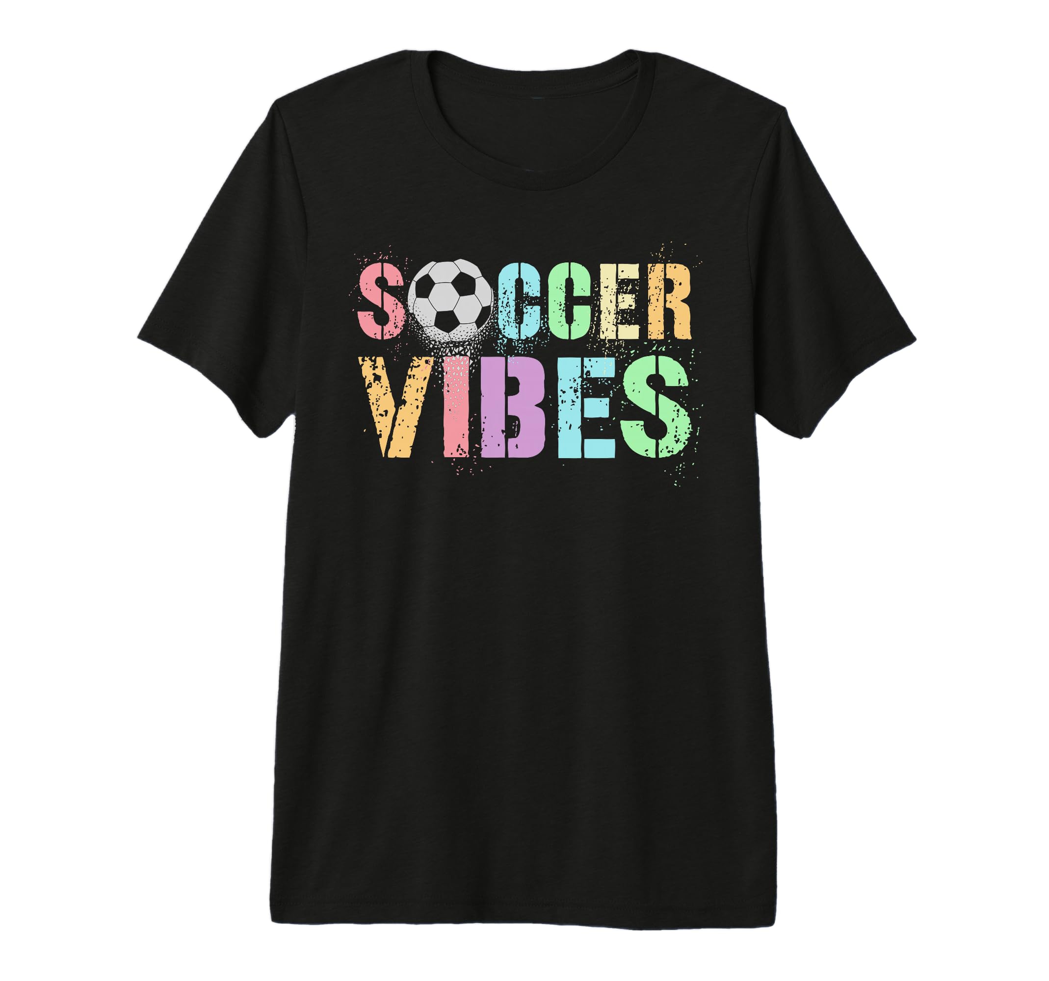 Soccer Vibes Win Goalie Cleats Club Tri T-Shirt - Trendy Graphic Unisex - T-Shirt, Sweatshirt, Hoodie