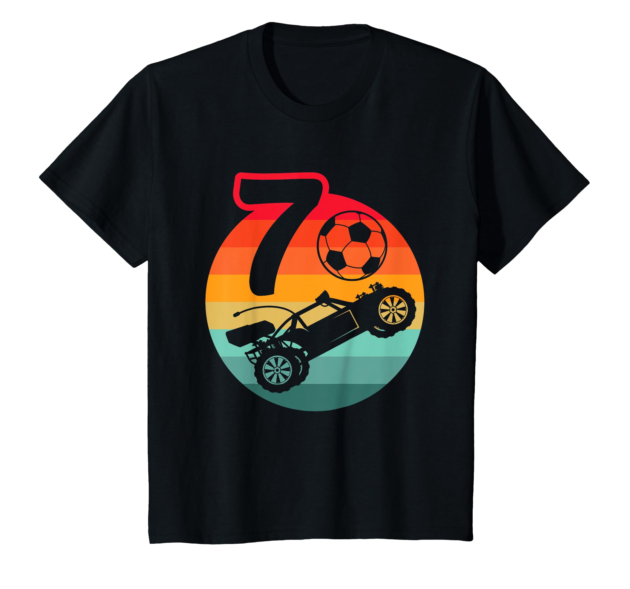 7Th Birthday I 7 Year Old I Gaming I T-Shirt - Custom Art Print Men Women - T-Shirt, Sweatshirt, Hoodie