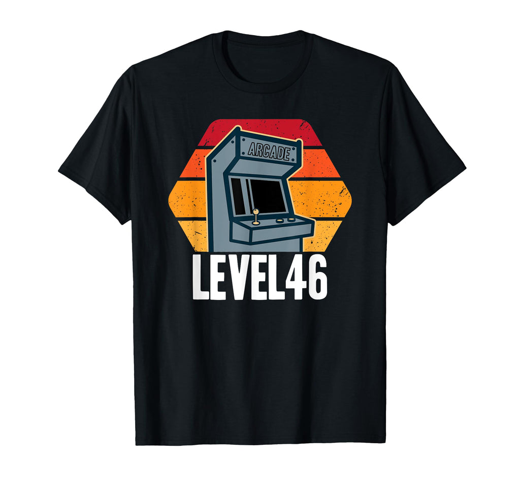 46Th Birthday 46 Years Old Video Game T-Shirt - Streetwear Style Unisex - T-Shirt, Sweatshirt, Hoodie