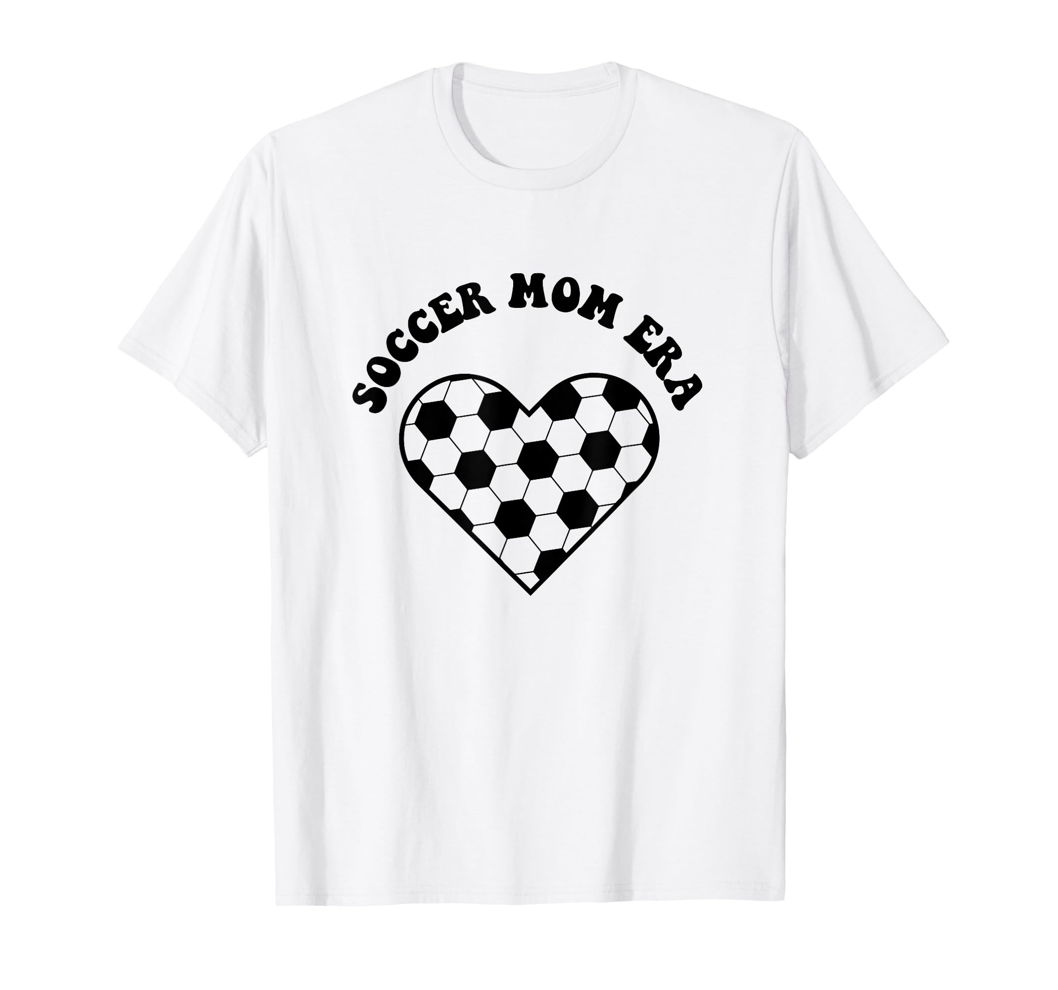 My Soccer Mom Era Groovy Soccer Mama T-Shirt - Trendy Graphic for Adults - T-Shirt, Sweatshirt, Hoodie