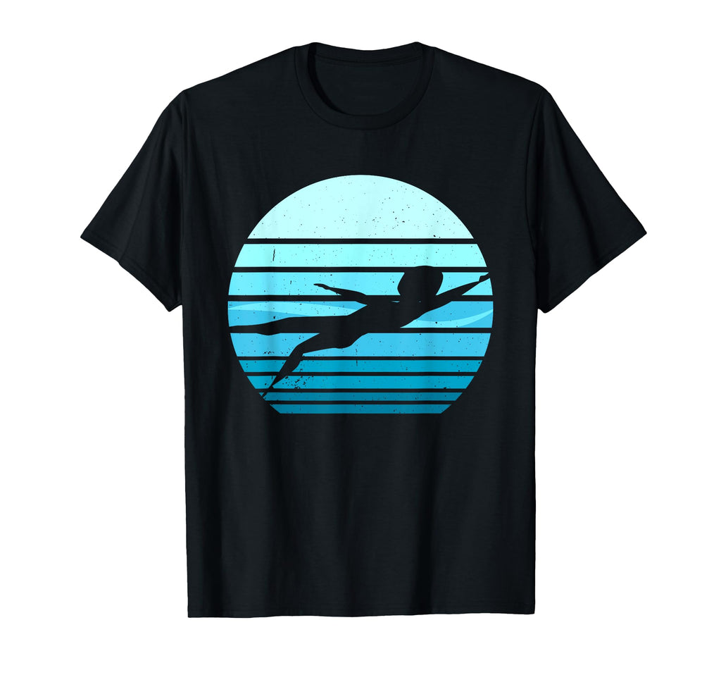 Swim Sunset Coach Swimmer Gift Schwimming T-Shirt - Trendy Graphic Unisex - T-Shirt, Sweatshirt, Hoodie