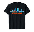Jacksonville 8 Bit Video Arcade T-Shirt - Custom Art Print for Adults - T-Shirt, Sweatshirt, Hoodie