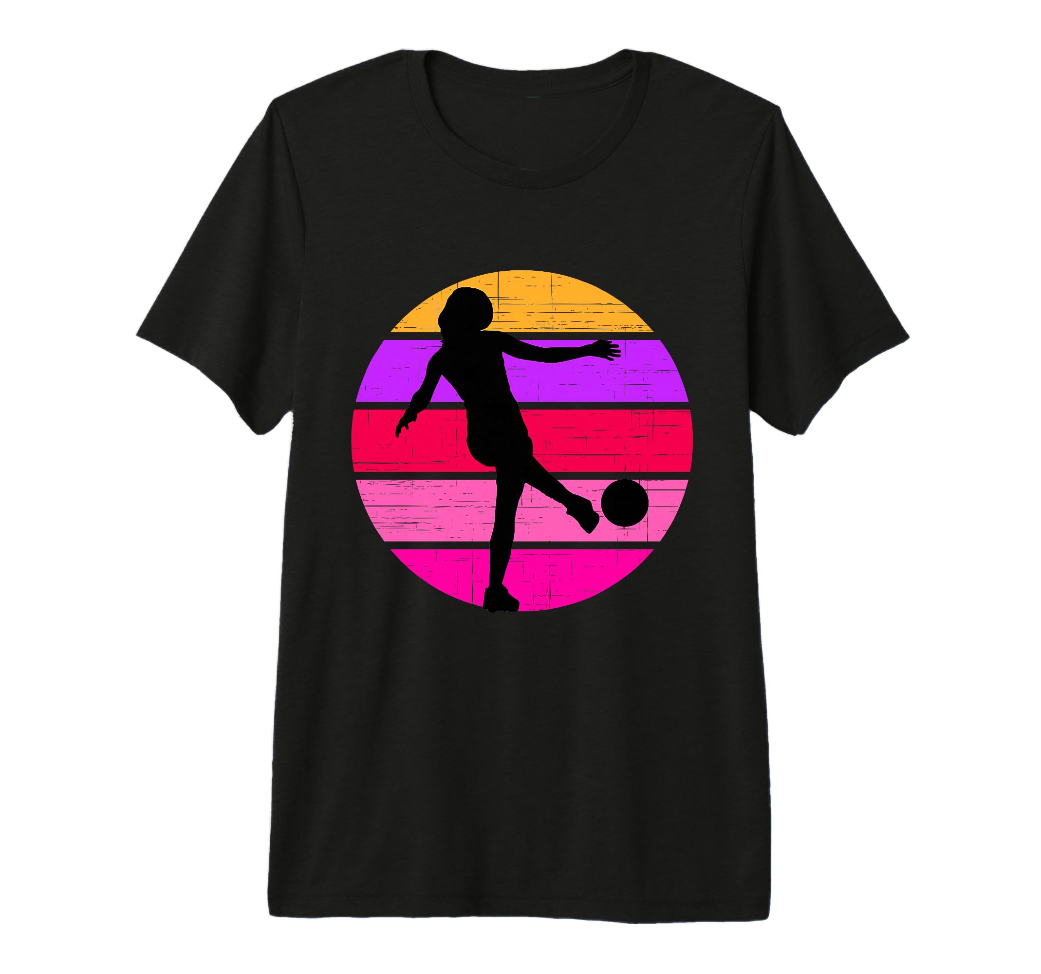 Soccer Womens Soccer Player Tri Blend T-Shirt - Minimalist Print for Adults - T-Shirt, Sweatshirt, Hoodie