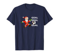 Funny Soccer Santa Goal Goal Goal Soccer T-Shirt - Novelty Apparel Unisex - T-Shirt, Sweatshirt, Hoodie