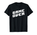 Game Over 80S 90S Arcade Gamer T-Shirt - Unique Graphic Unisex - T-Shirt, Sweatshirt, Hoodie