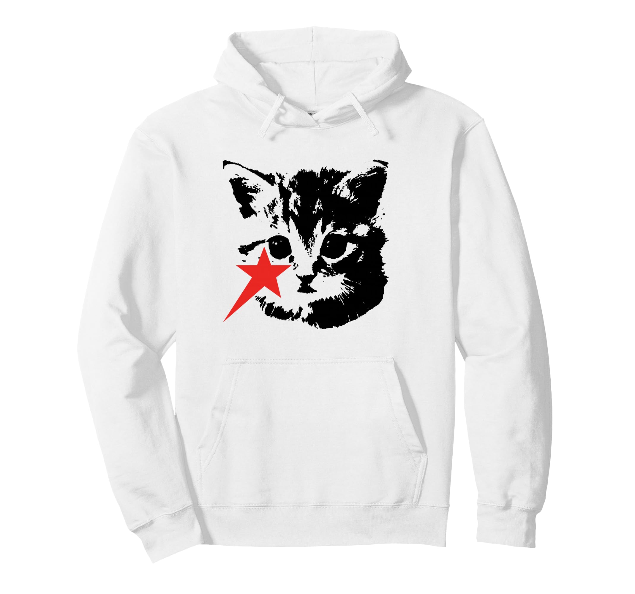 Y2K Cat Punk Rock Kitten Grunge 90S Hoodie - Novelty Apparel for Adults - T-Shirt, Sweatshirt, Hoodie