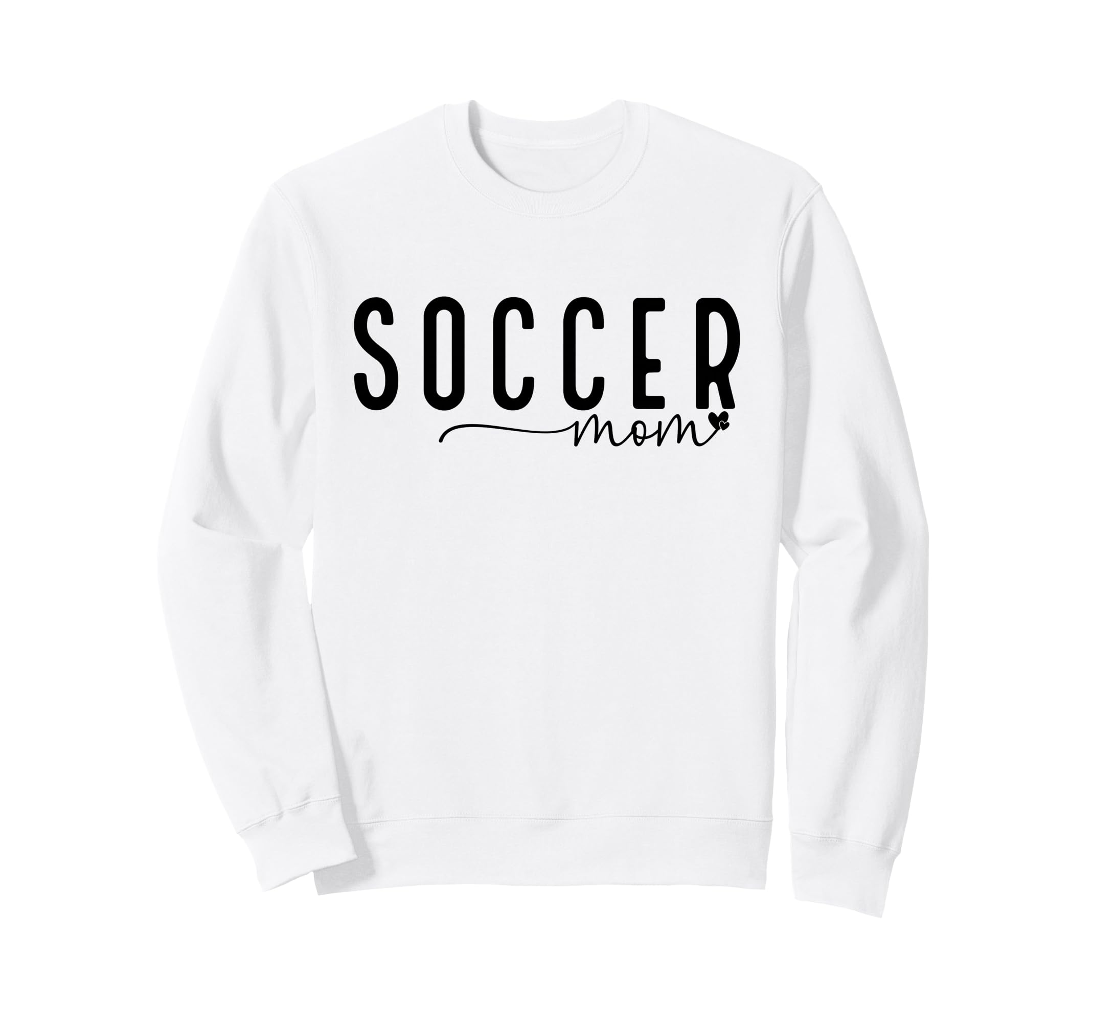 Soccer Mom Gifts Outfits Shop Sweatshirt - Minimalist Print for Adults - T-Shirt, Sweatshirt, Hoodie