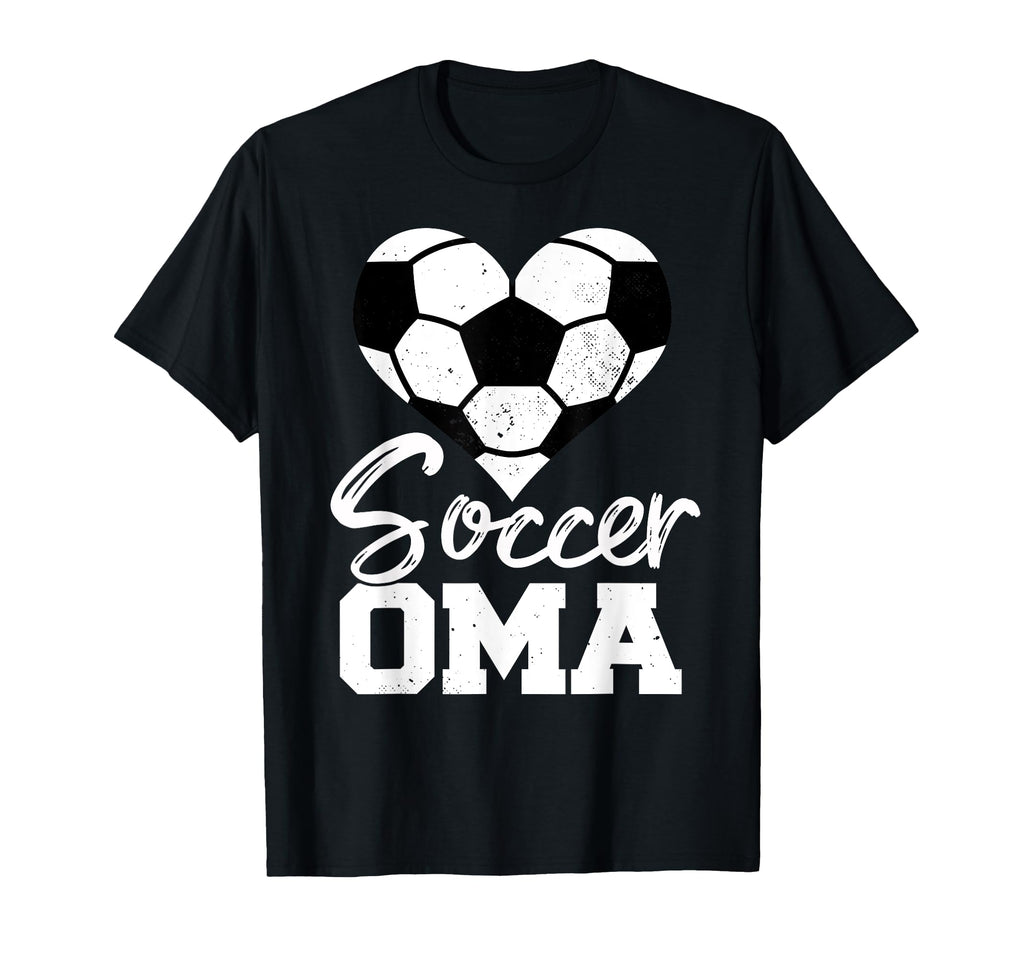 Soccer Oma Heart Funny Heartfelt T-Shirt - Streetwear Style for Adults - T-Shirt, Sweatshirt, Hoodie