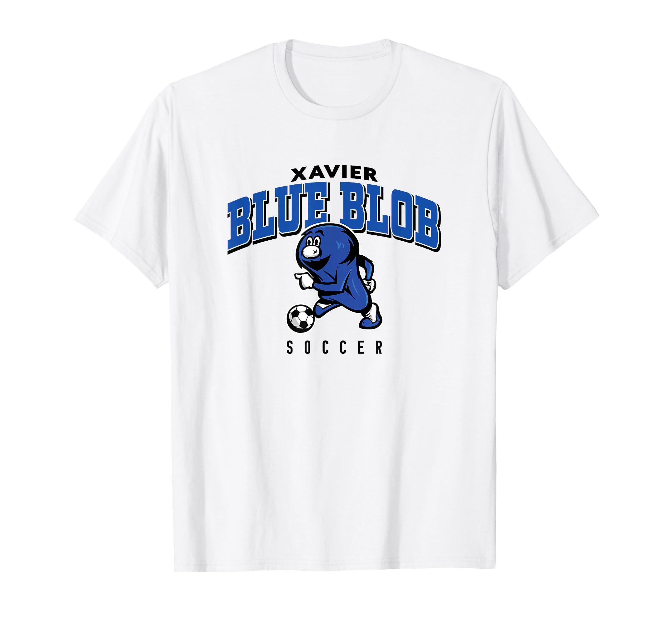 Xavier University Musketeers Blue T-Shirt - Minimalist Print Men Women - T-Shirt, Sweatshirt, Hoodie