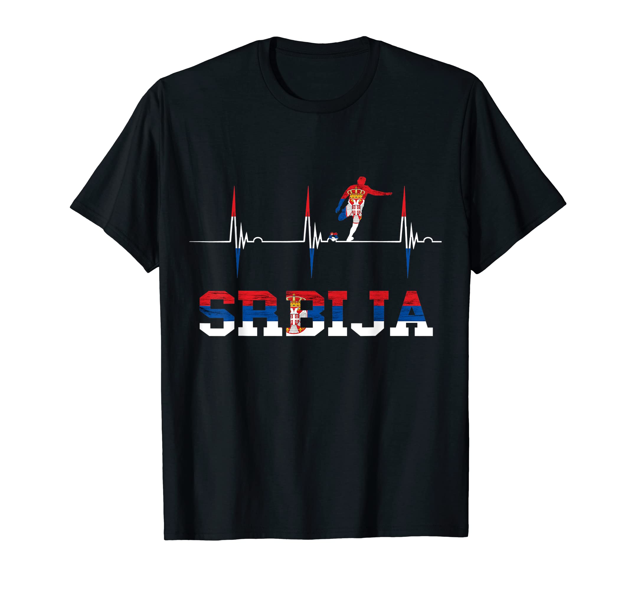 Serbia Soccer Team Srbija T-Shirt - Casual Everyday Wear for Adults - T-Shirt, Sweatshirt, Hoodie
