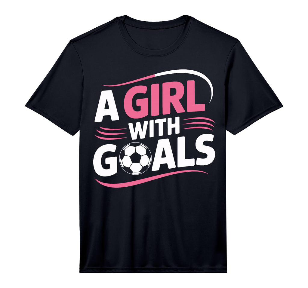 Soccer Player Goals Confidence T-Shirt - Aesthetic Graphic Unisex - T-Shirt, Sweatshirt, Hoodie