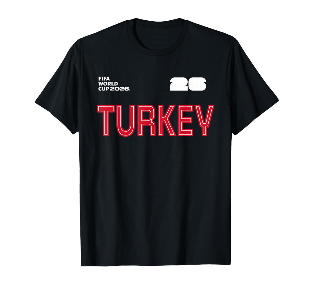 Turkey Outline Soccer T-Shirt | Soccer Lover Gift - T-Shirt, Sweatshirt, Hoodie
