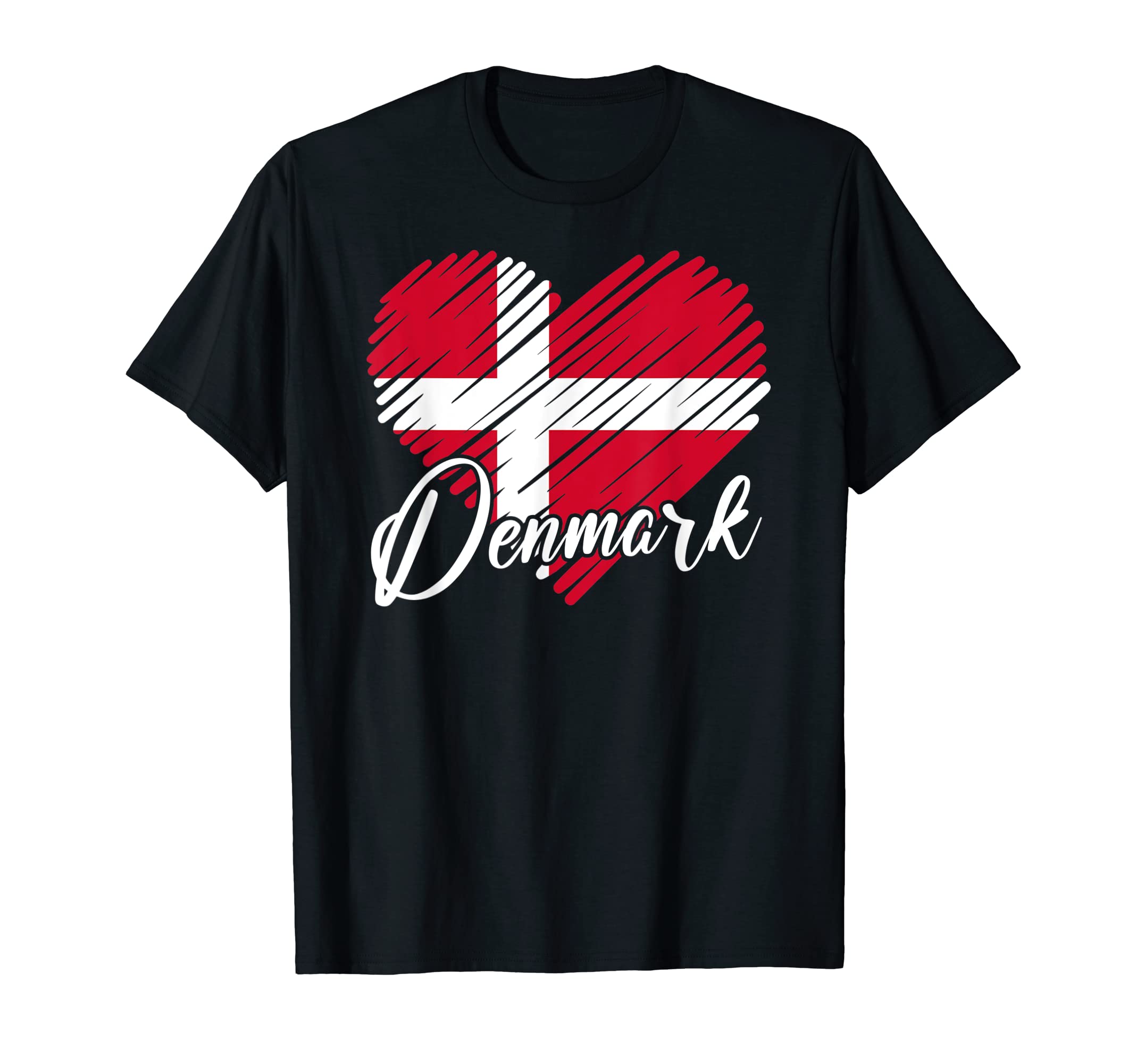 Danish Flag Denmark Pride Roots T-Shirt - Casual Everyday Wear Men Women - T-Shirt, Sweatshirt, Hoodie