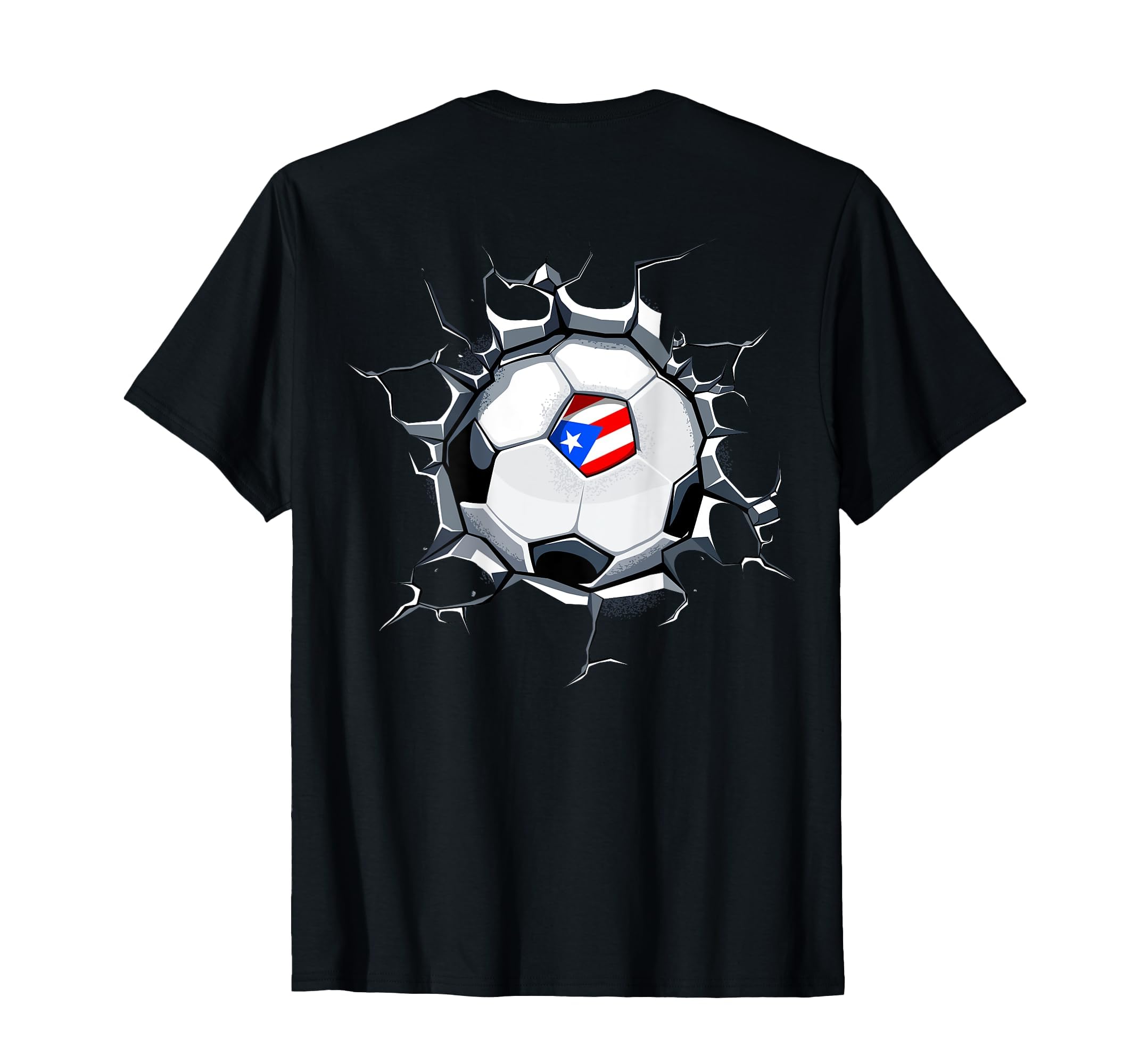 Puerto Rico Soccer Fans Jersey T-Shirt - Aesthetic Graphic Men Women - T-Shirt, Sweatshirt, Hoodie