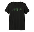 Soccer Heartbeat Tees Soccer Ball T-Shirt - Novelty Apparel Men Women - T-Shirt, Sweatshirt, Hoodie