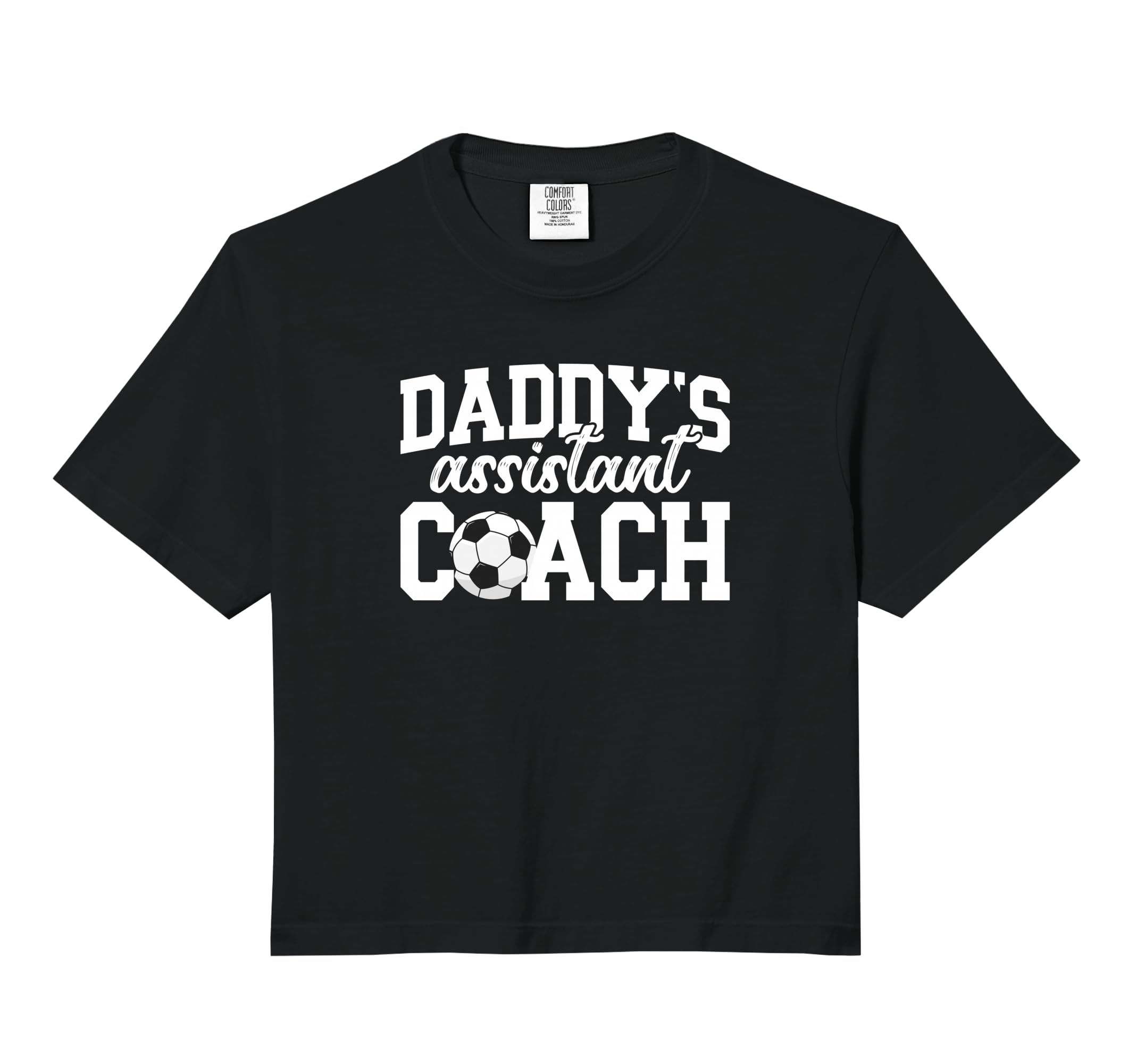 Daddys Assistant Coach Soccer Assistant T-Shirt - Aesthetic Graphic Unisex - T-Shirt, Sweatshirt, Hoodie