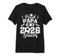 Proud Papa 2026 Senior Soccer Ball T-Shirt - Aesthetic Graphic Unisex - T-Shirt, Sweatshirt, Hoodie