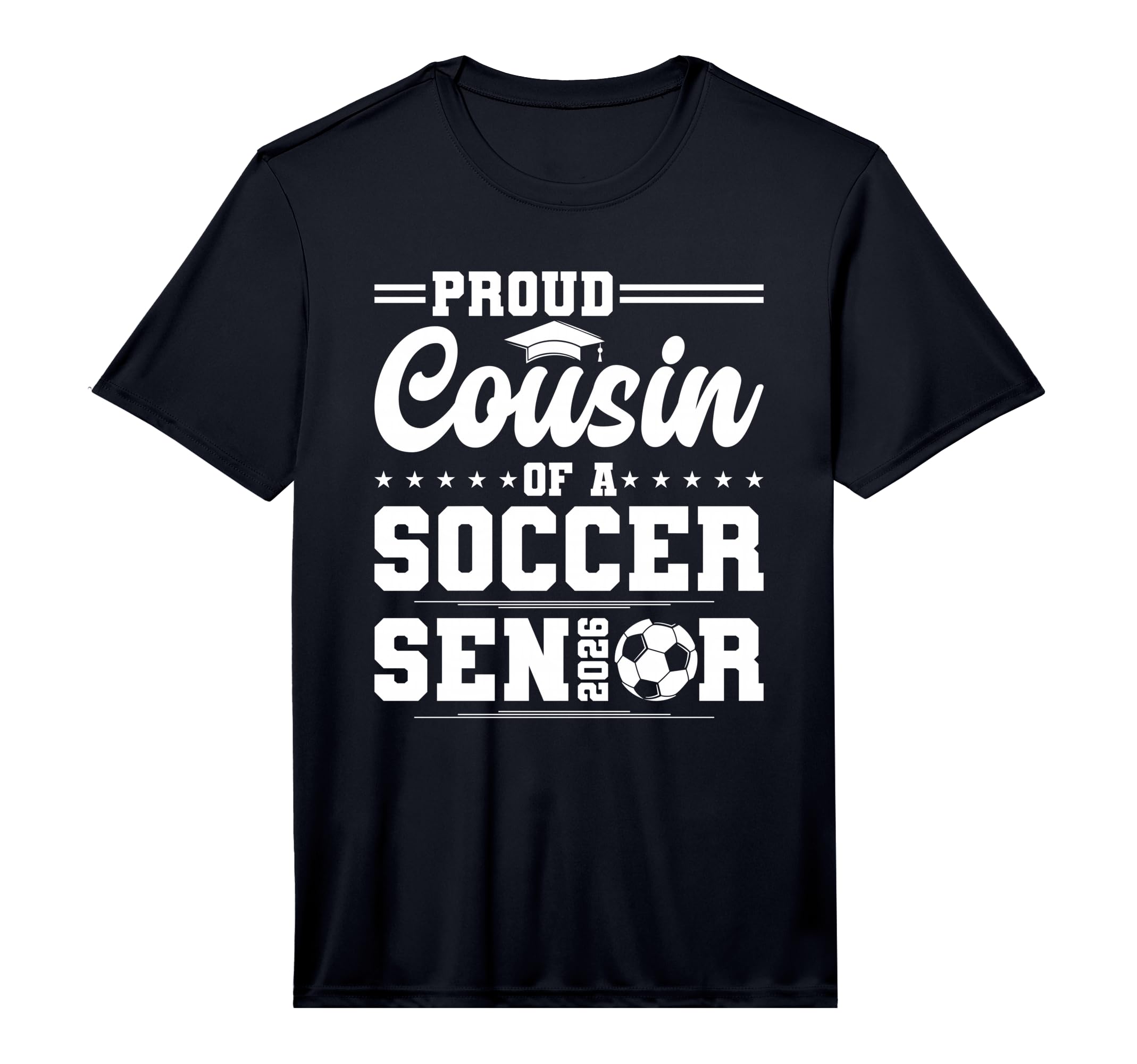 Mens Proud Cousin 2026 Senior T-Shirt - Aesthetic Graphic for Adults - T-Shirt, Sweatshirt, Hoodie
