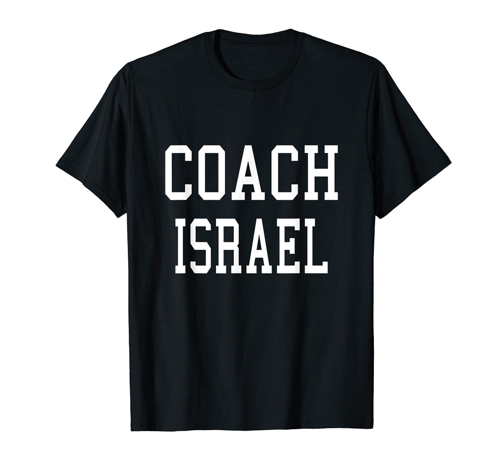 Coach Israel Custom Football Soccer T-Shirt - Minimalist Print for Adults - T-Shirt, Sweatshirt, Hoodie