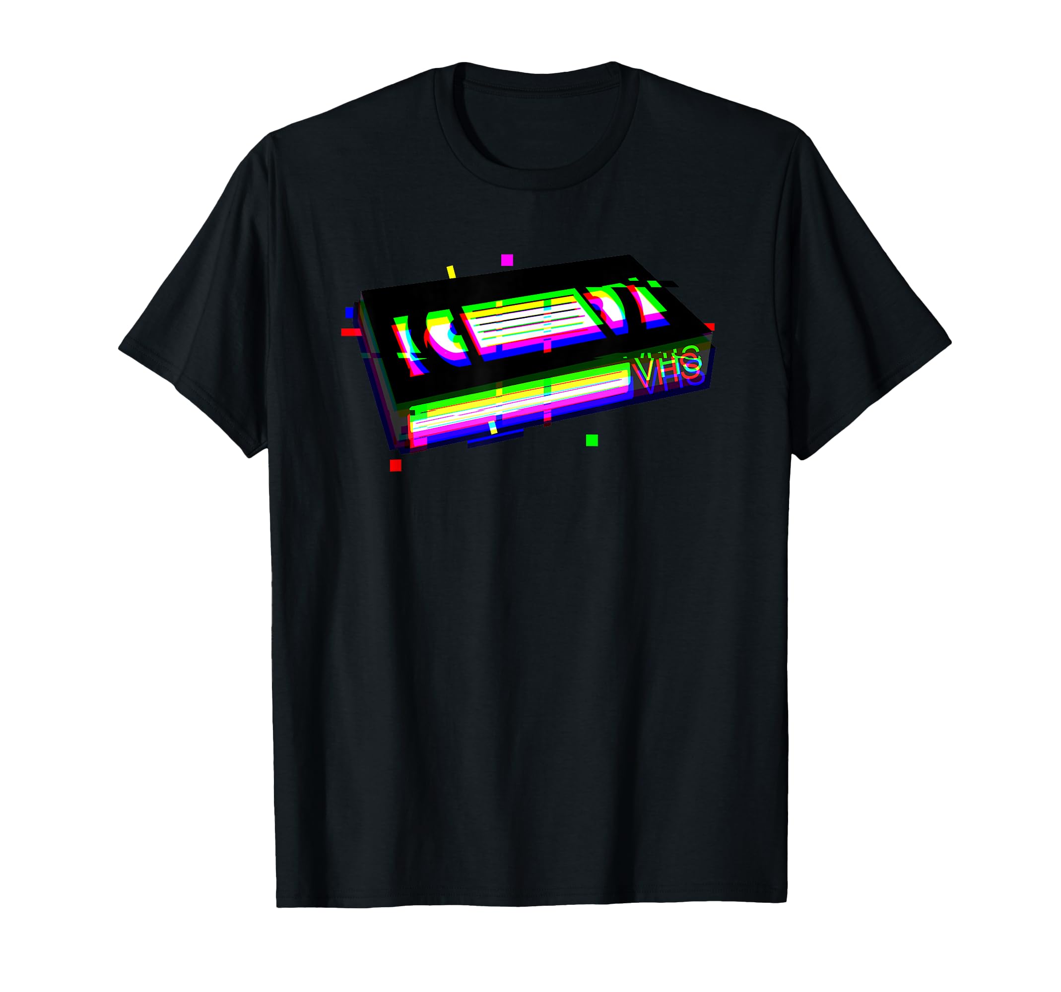 Vhs Tape Vaporwave Aesthetic 90Er Glitch T-Shirt - Minimalist Print Unisex - T-Shirt, Sweatshirt, Hoodie