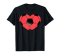 Soccer Ball Heart Love T-Shirt - Casual Everyday Wear for Adults - T-Shirt, Sweatshirt, Hoodie