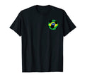 Brazil Flag Soccer Fans Football T-Shirt - Fun Novelty Design Men Women - T-Shirt, Sweatshirt, Hoodie