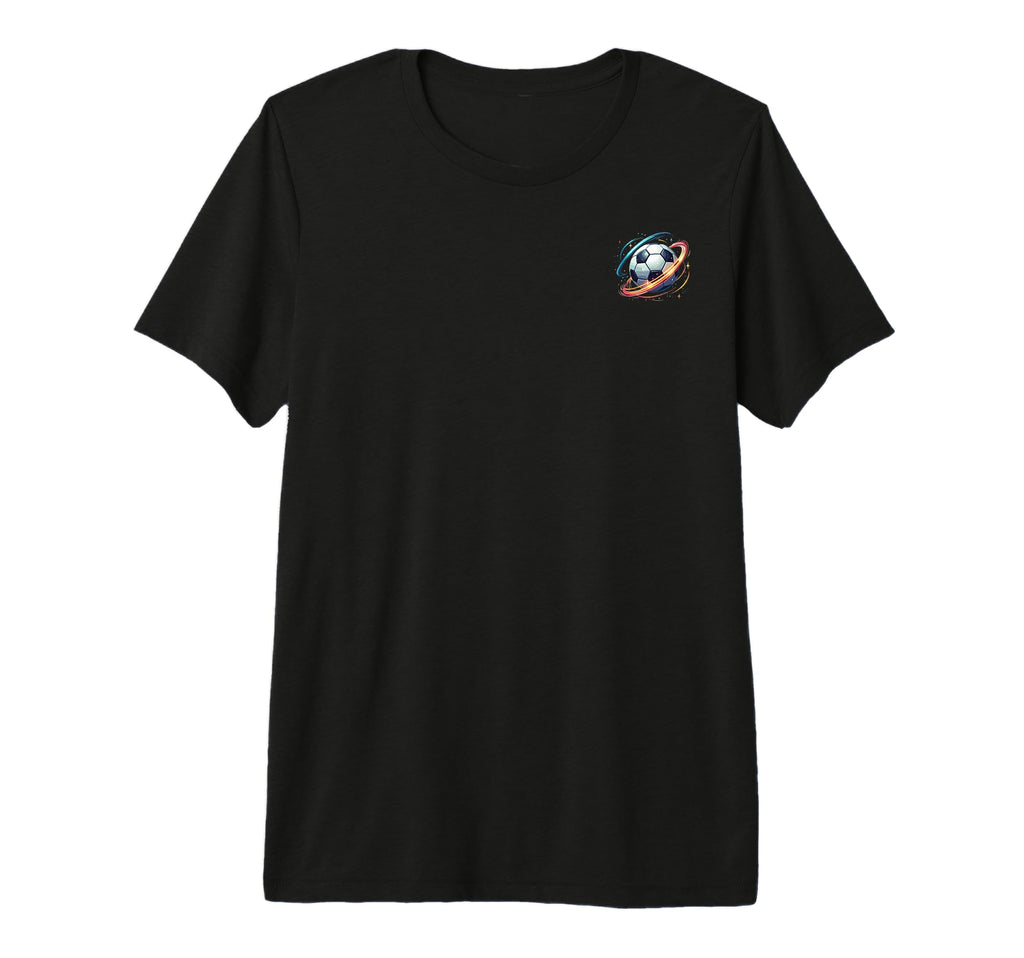 Soccer Ball Space Elements Soccer T-Shirt - Streetwear Style Men Women - T-Shirt, Sweatshirt, Hoodie