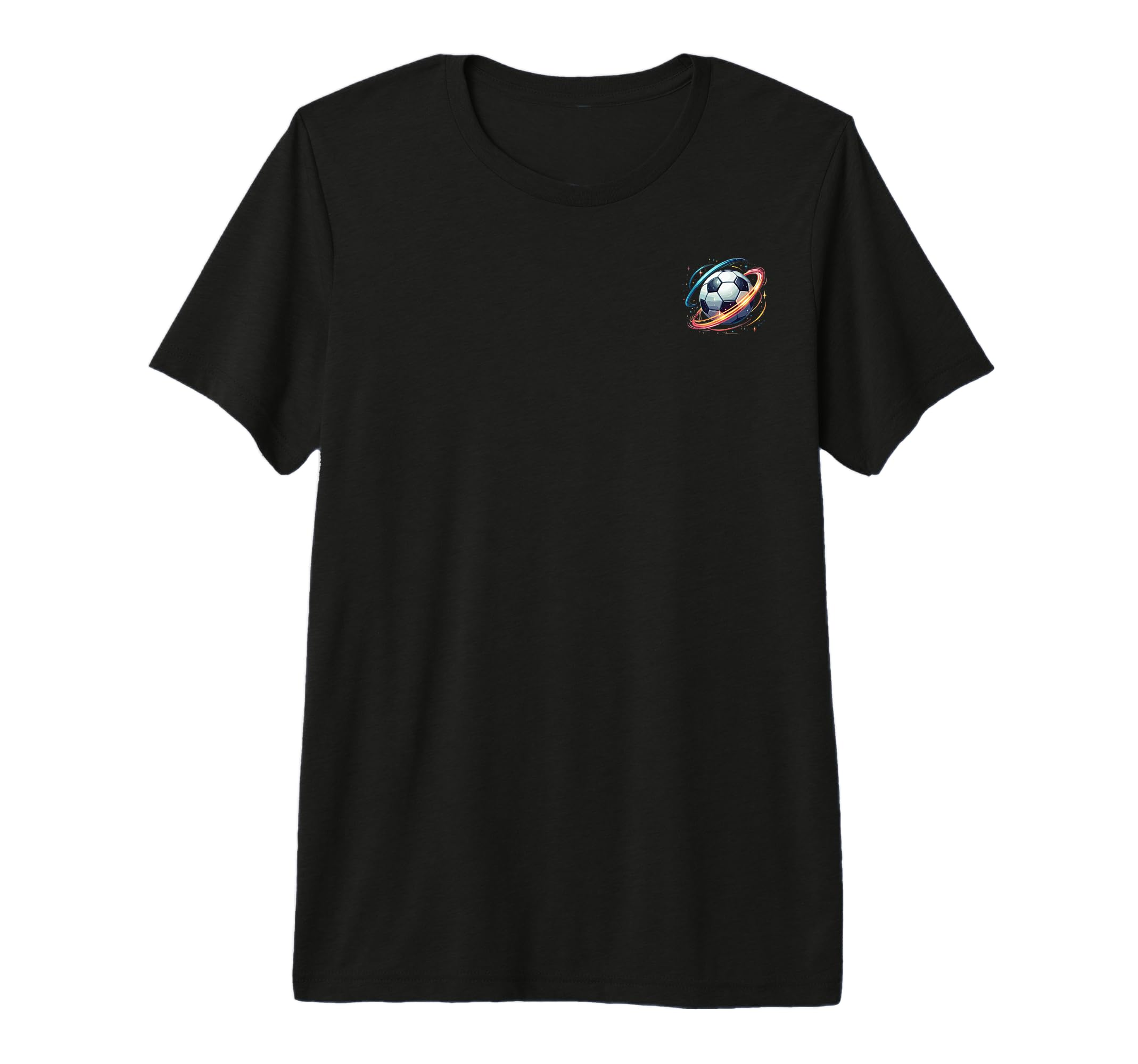 Soccer Ball Space Elements Soccer T-Shirt - Streetwear Style Men Women - T-Shirt, Sweatshirt, Hoodie