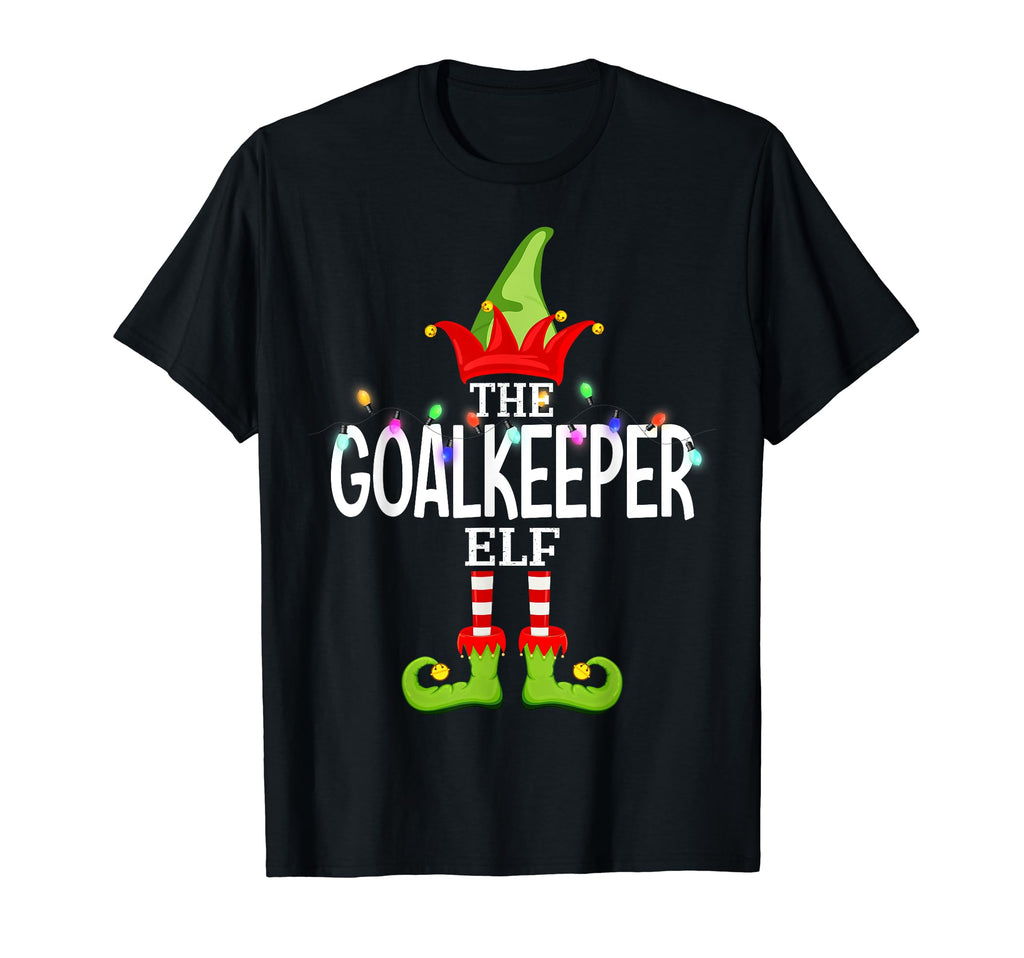 Goalkeeper Elf Matching Pajamas T-Shirt - Streetwear Style Unisex - T-Shirt, Sweatshirt, Hoodie