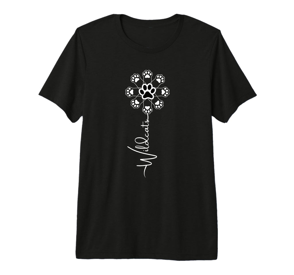 Wildcats Sunflower Sports Team Spirit T-Shirt - Graphic Print Men Women - T-Shirt, Sweatshirt, Hoodie